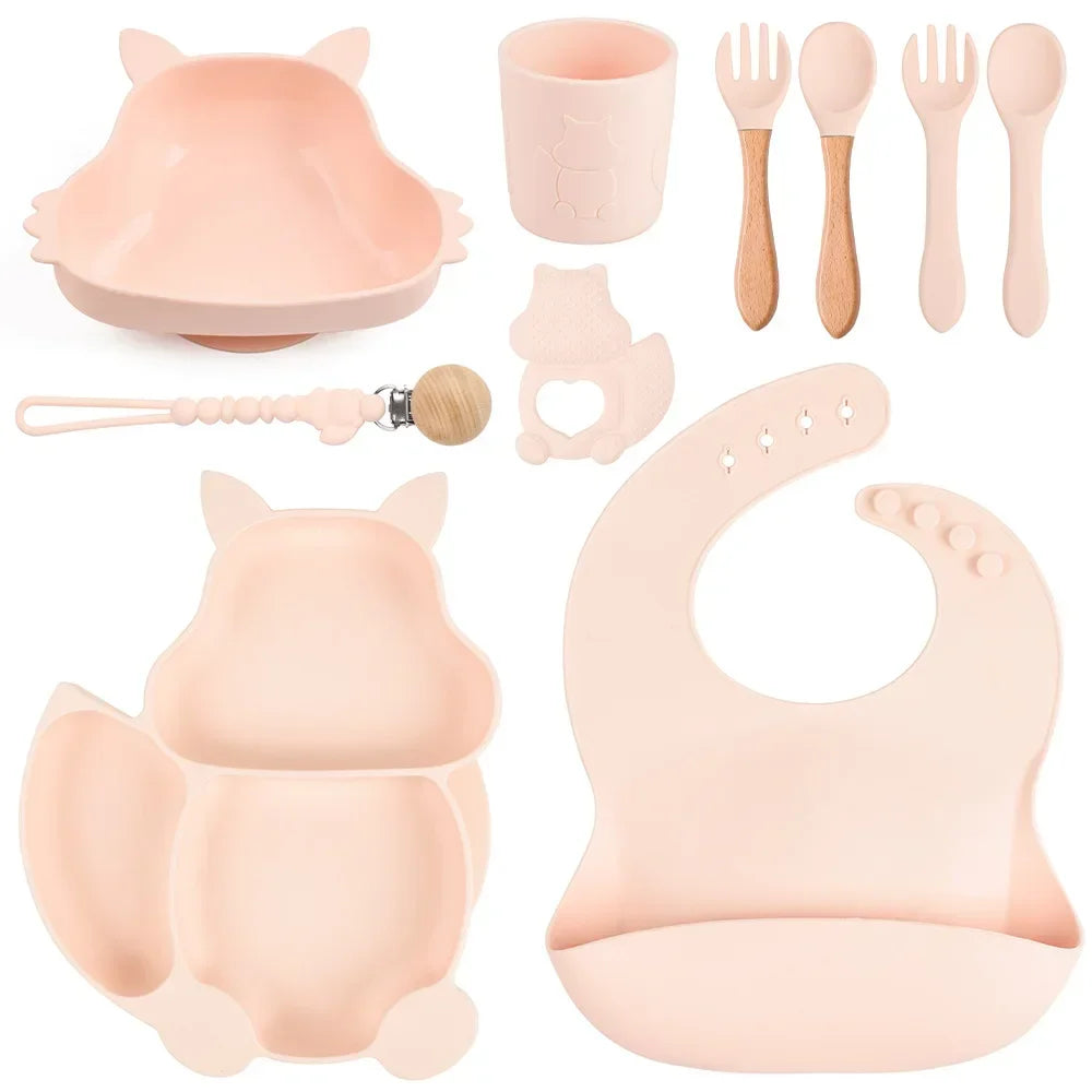 Silicone Plates with Suction