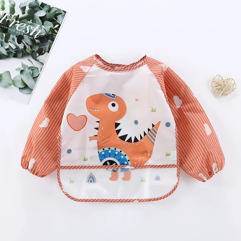 1Pcs Waterproof Eating Smock Clothes