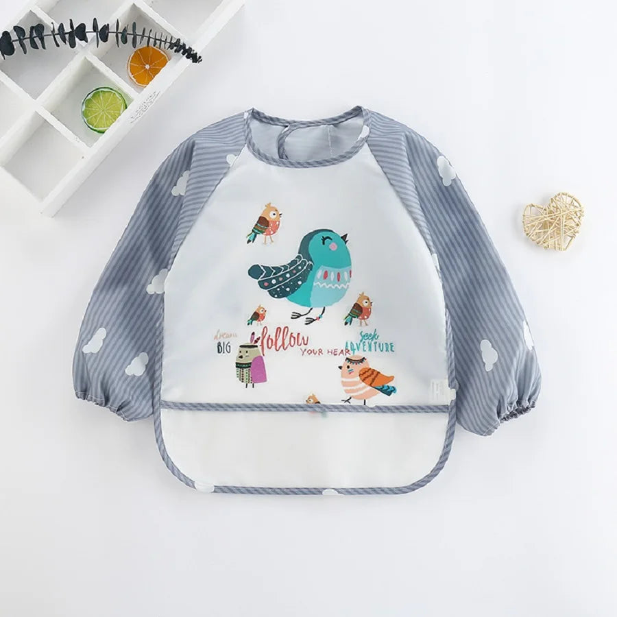1Pcs Waterproof Eating Smock Clothes