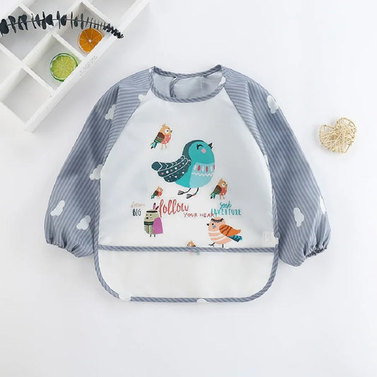 1Pcs Waterproof Eating Smock Clothes