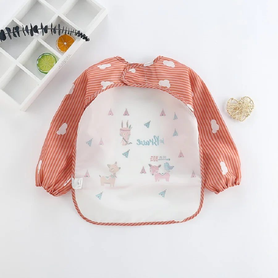 1Pcs Waterproof Eating Smock Clothes