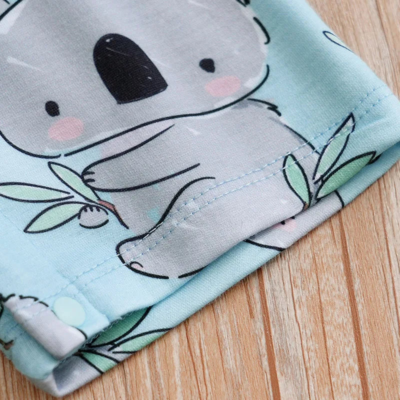Newborn Baby Clothes Girl Boy koala Short Sleeve Romper 0-18