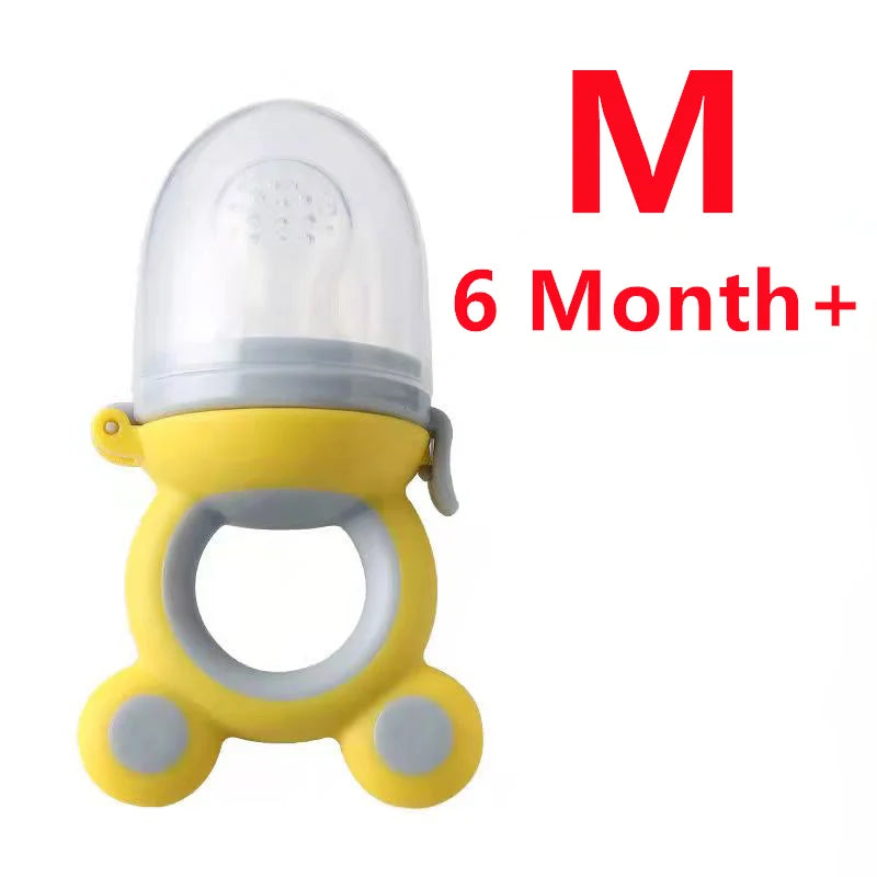 Baby Teether Nipple Fruit Food Feeder For New Born