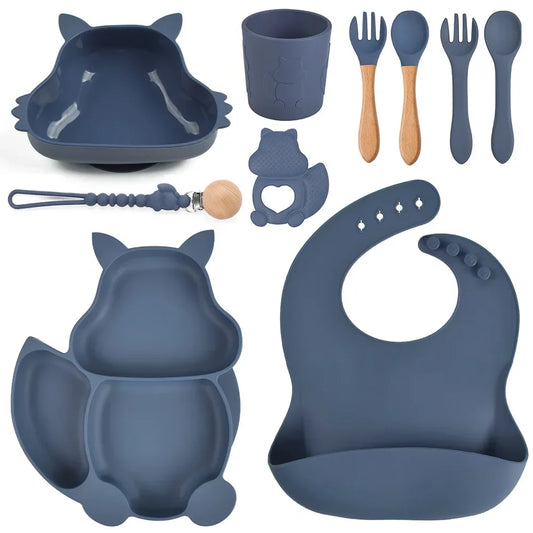 Silicone Plates with Suction