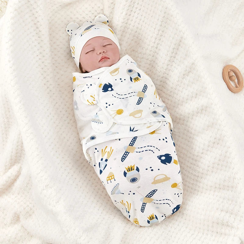 Newborn Sleeping Bag Cotton Soft Blanket