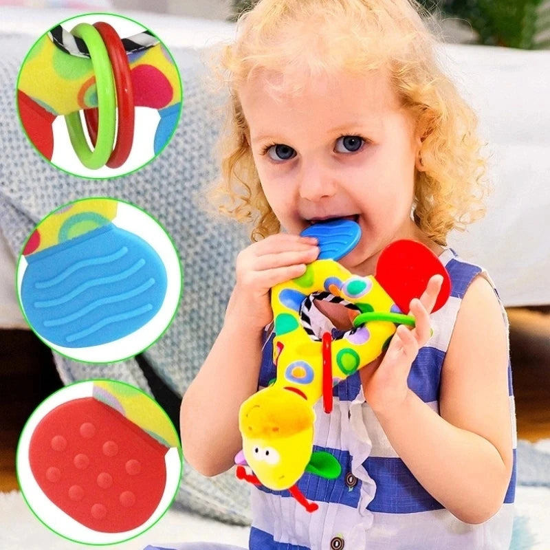 6 Types Baby handheld rattle