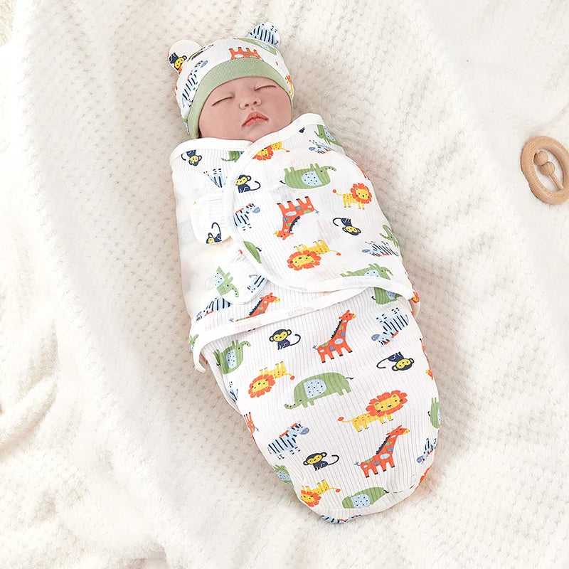 Newborn Sleeping Bag Cotton Soft Blanket