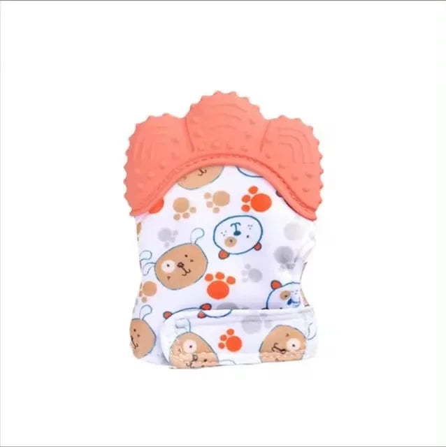 Newborn Teething Silicone Mittens Multi-Layer