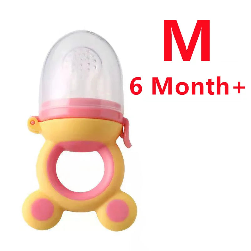 Baby Teether Nipple Fruit Food Feeder For New Born