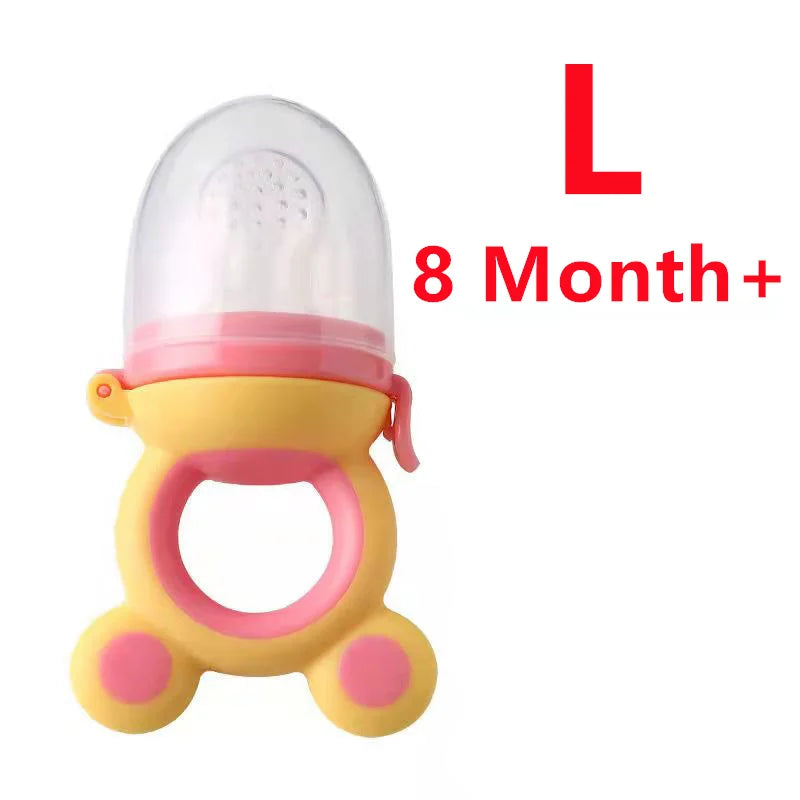 Baby Teether Nipple Fruit Food Feeder For New Born