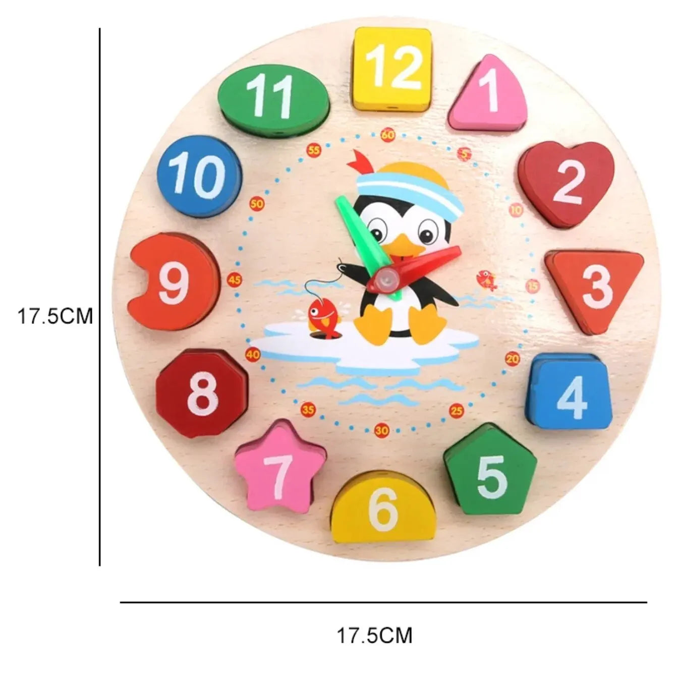Montessori Children Clock Puzzle