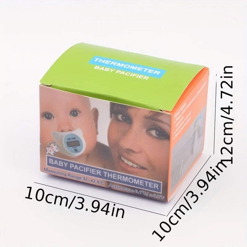 Baby's Electronic Pacifier  Children's Oral Thermometer Celsius/Fahrenheit