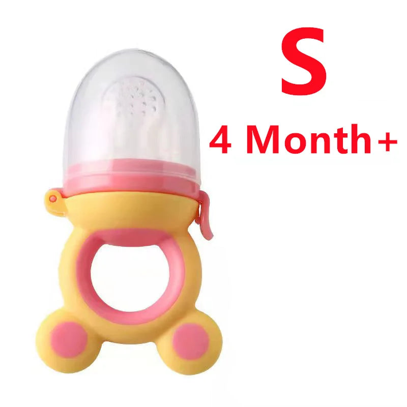 Baby Teether Nipple Fruit Food Feeder For New Born