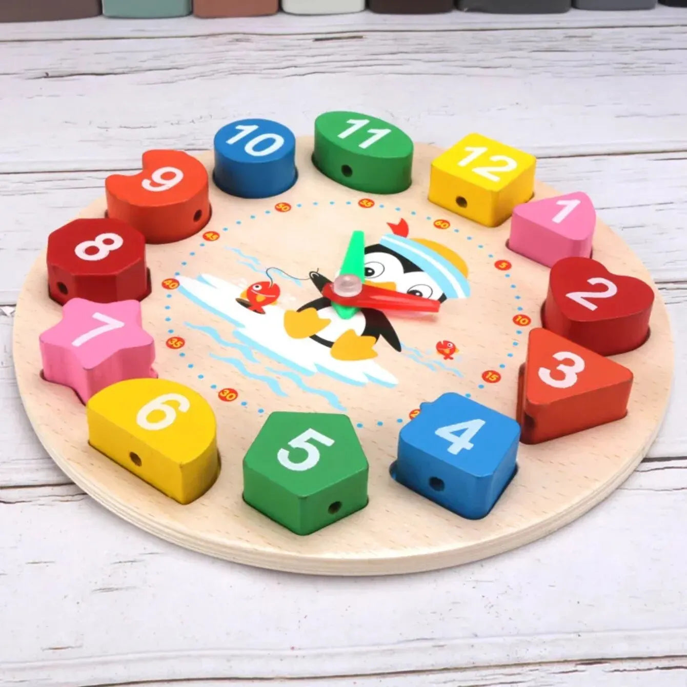 Montessori Children Clock Puzzle