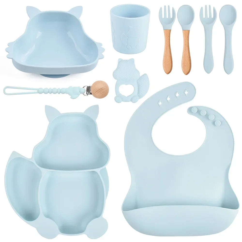 Silicone Plates with Suction