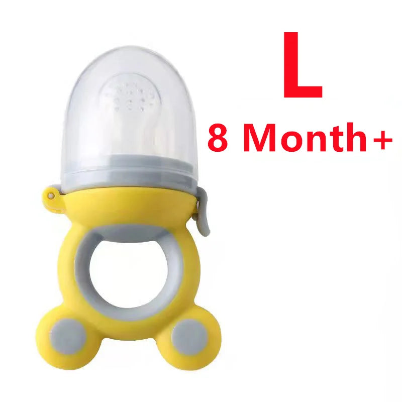 Baby Teether Nipple Fruit Food Feeder For New Born