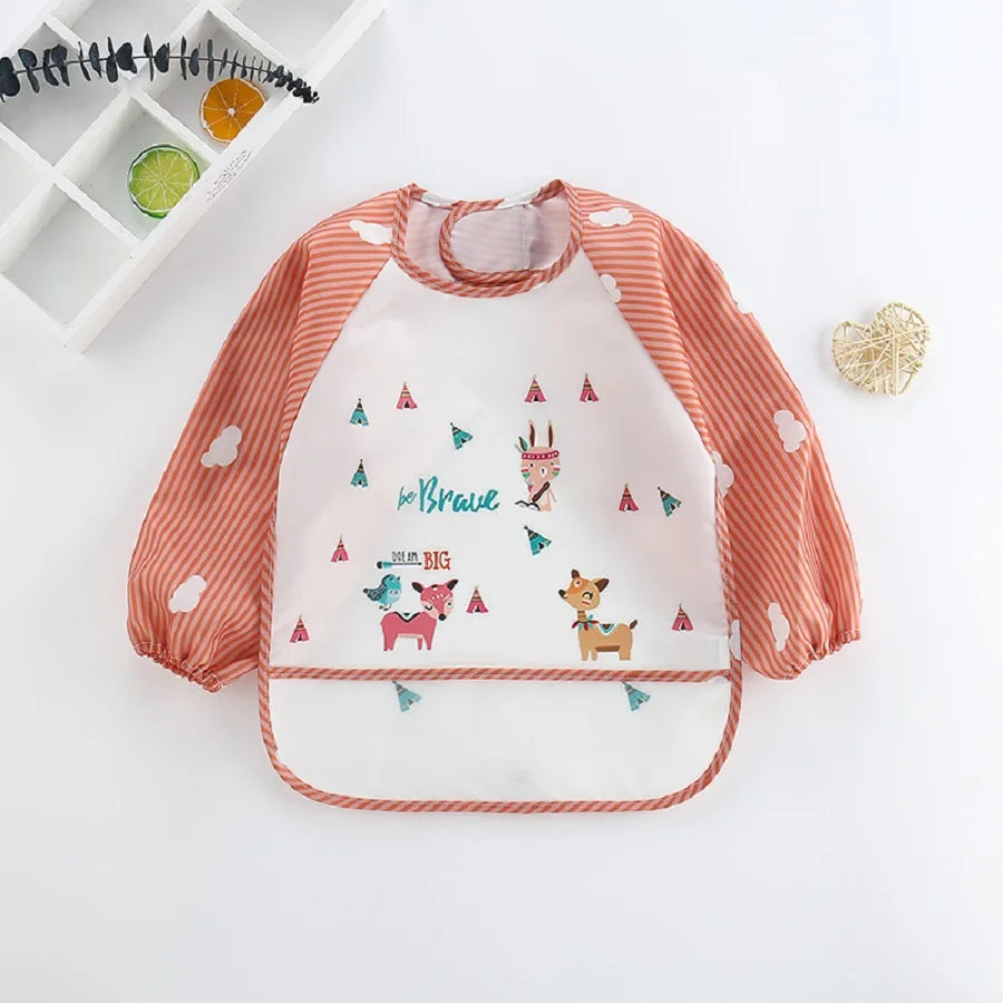 1Pcs Waterproof Eating Smock Clothes