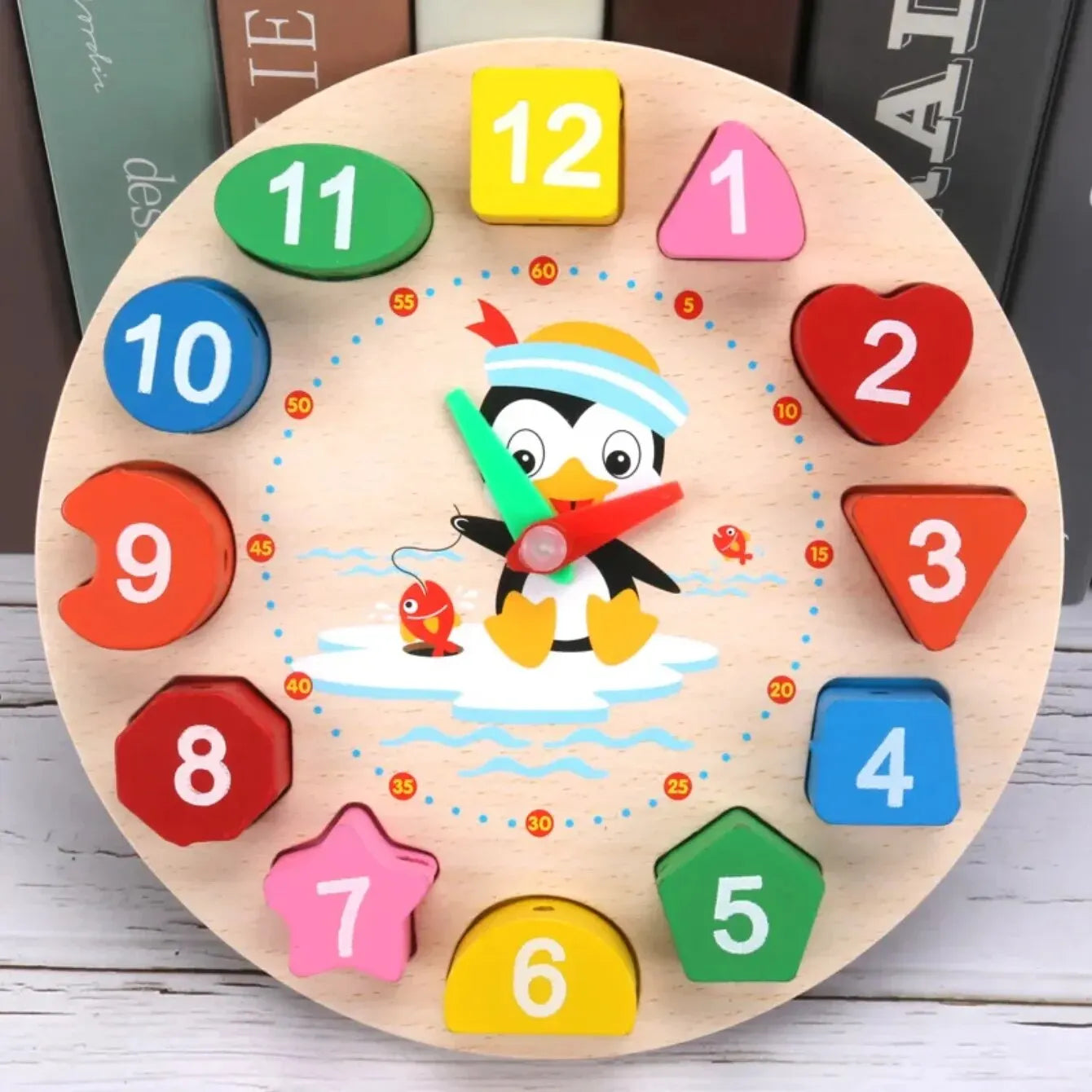 Montessori Children Clock Puzzle