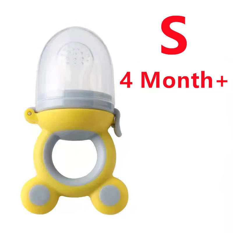 Baby Teether Nipple Fruit Food Feeder For New Born