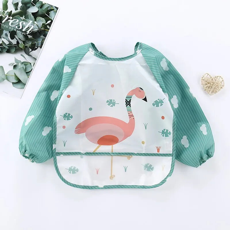 1Pcs Waterproof Eating Smock Clothes
