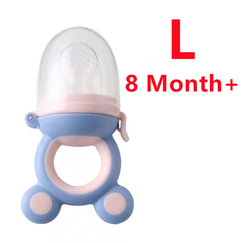 Baby Teether Nipple Fruit Food Feeder For New Born