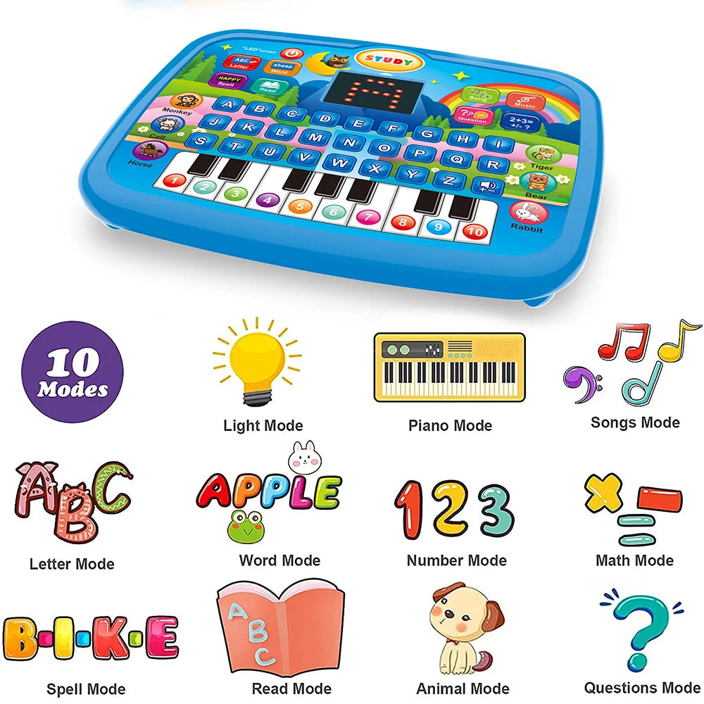 Kids’ Education Tablet Toy, Age 3+