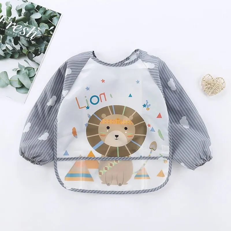 1Pcs Waterproof Eating Smock Clothes