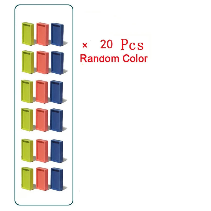 Kids Automatic Laying Domino Train Electric Car