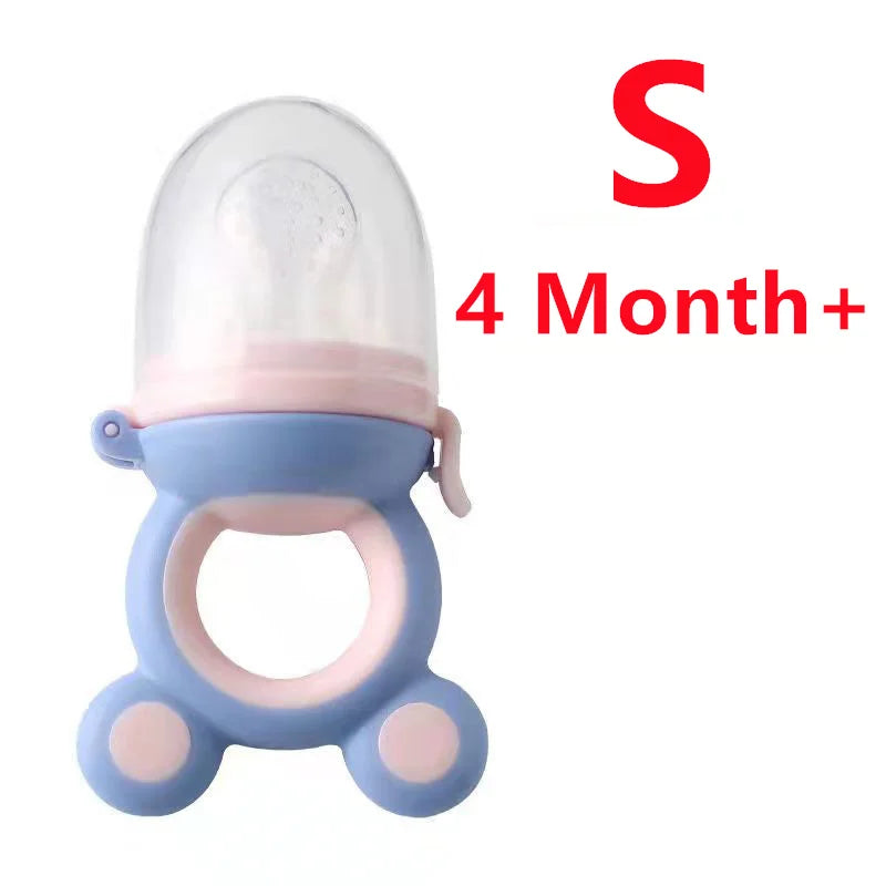 Baby Teether Nipple Fruit Food Feeder For New Born
