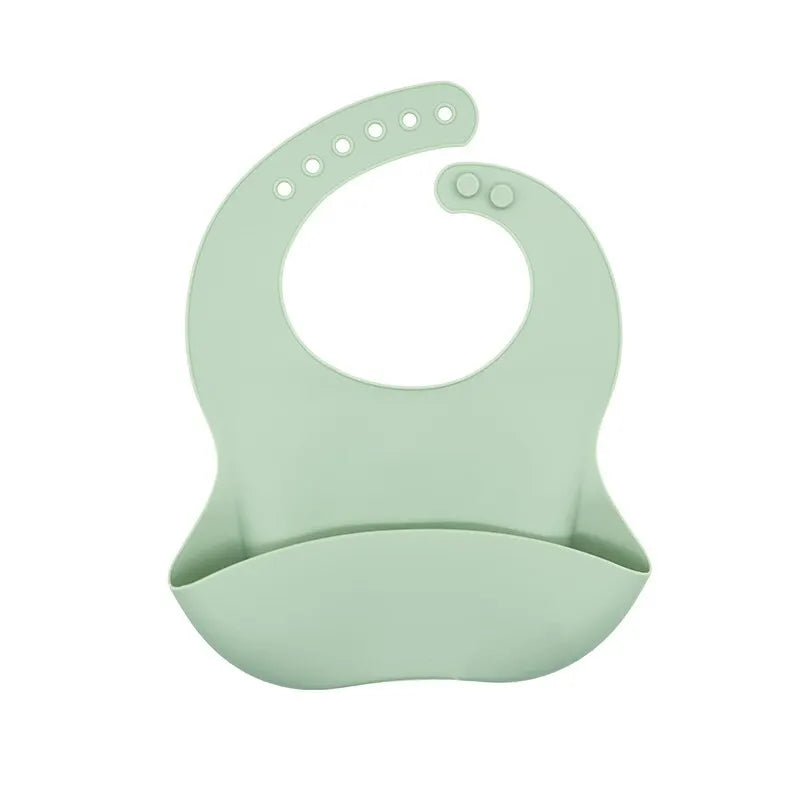Waterproof Baby Bibs Soft Silicone Baby Feeding Stuff