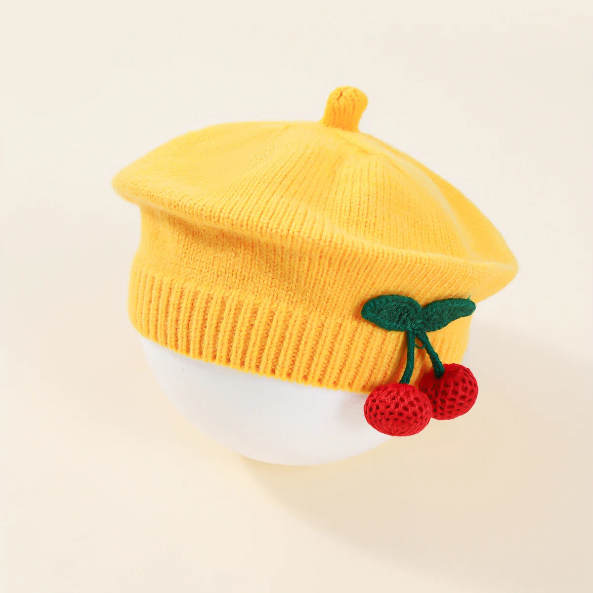 Fashion Baby Knitted Beret Cap