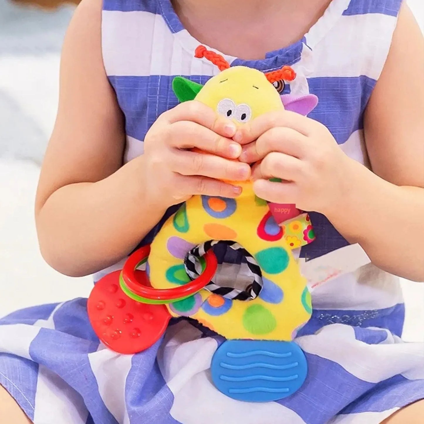6 Types Baby handheld rattle