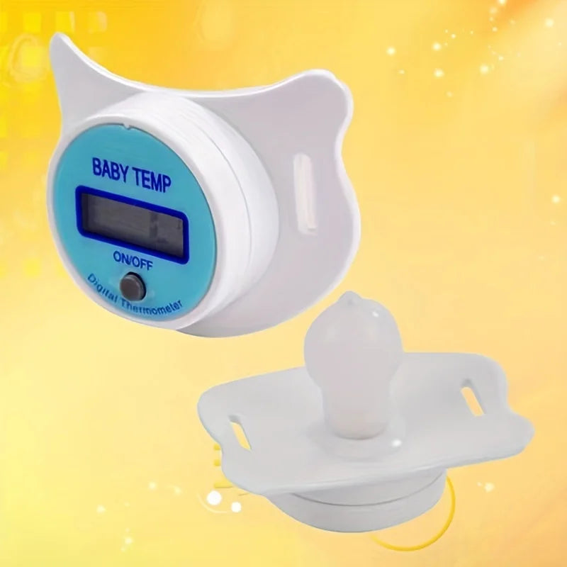 Baby's Electronic Pacifier  Children's Oral Thermometer Celsius/Fahrenheit