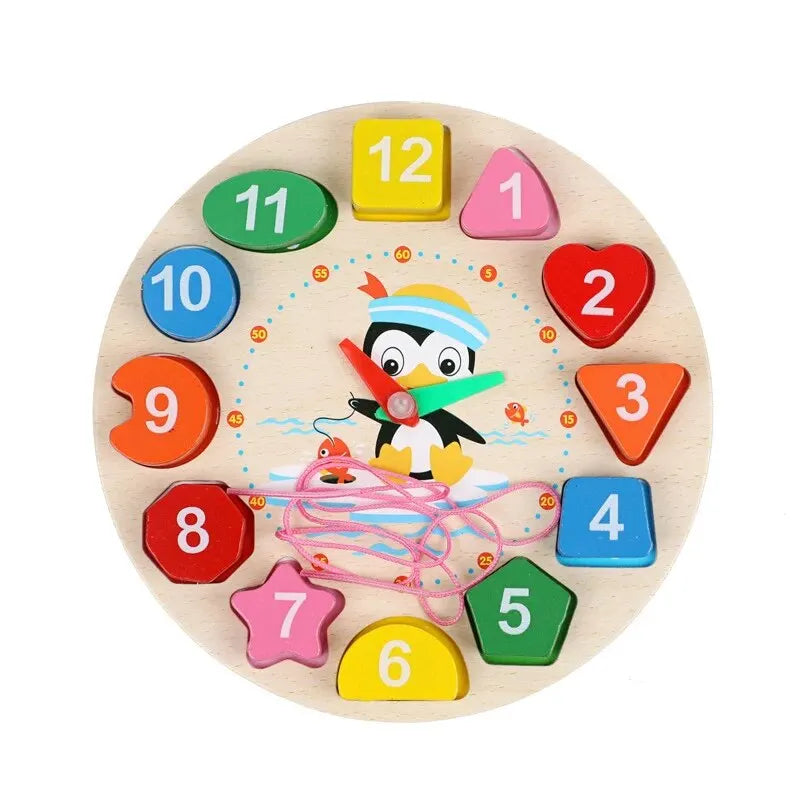 Montessori Children Clock Puzzle