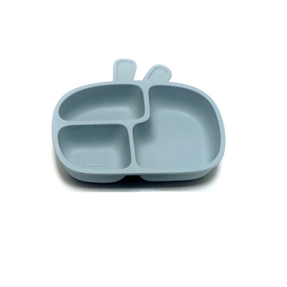 7pcs Children's Silicone Plate Set