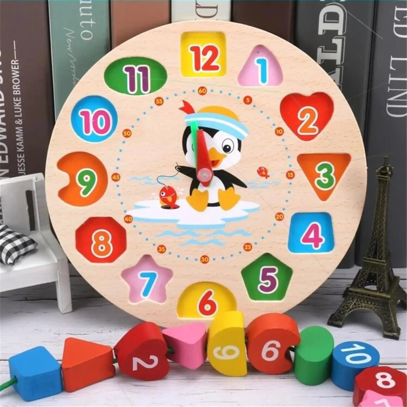Montessori Children Clock Puzzle