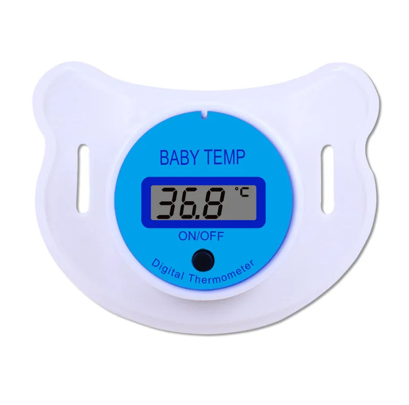 Baby's Electronic Pacifier  Children's Oral Thermometer Celsius/Fahrenheit