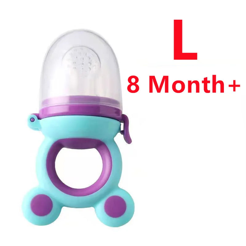 Baby Teether Nipple Fruit Food Feeder For New Born