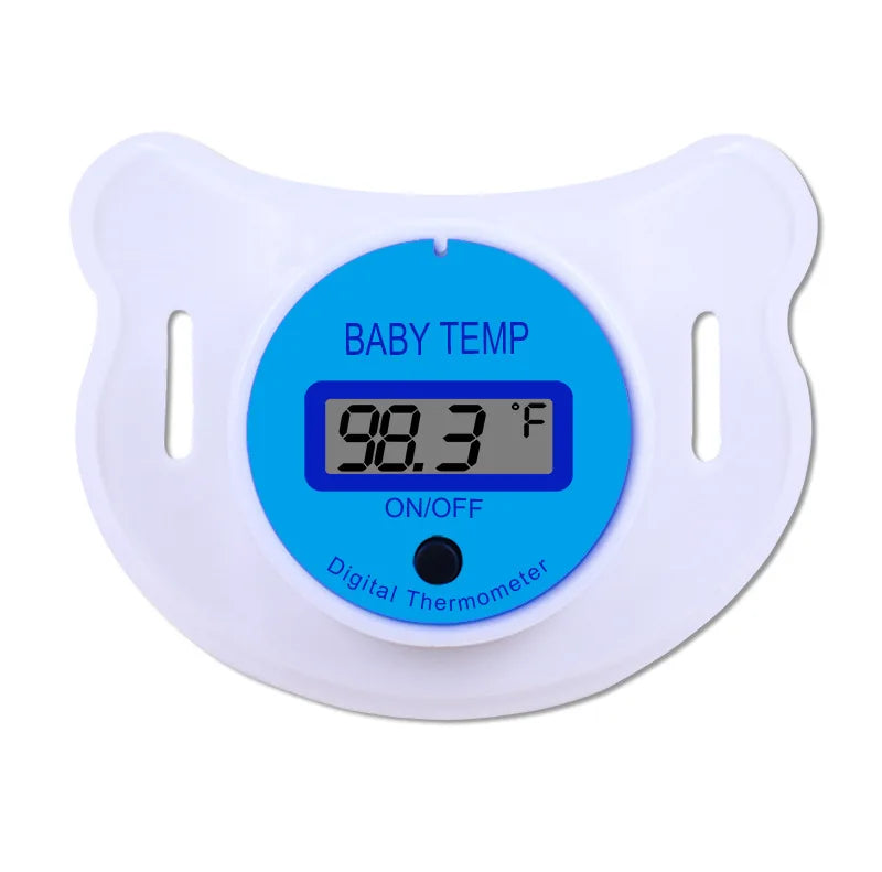 Baby's Electronic Pacifier  Children's Oral Thermometer Celsius/Fahrenheit