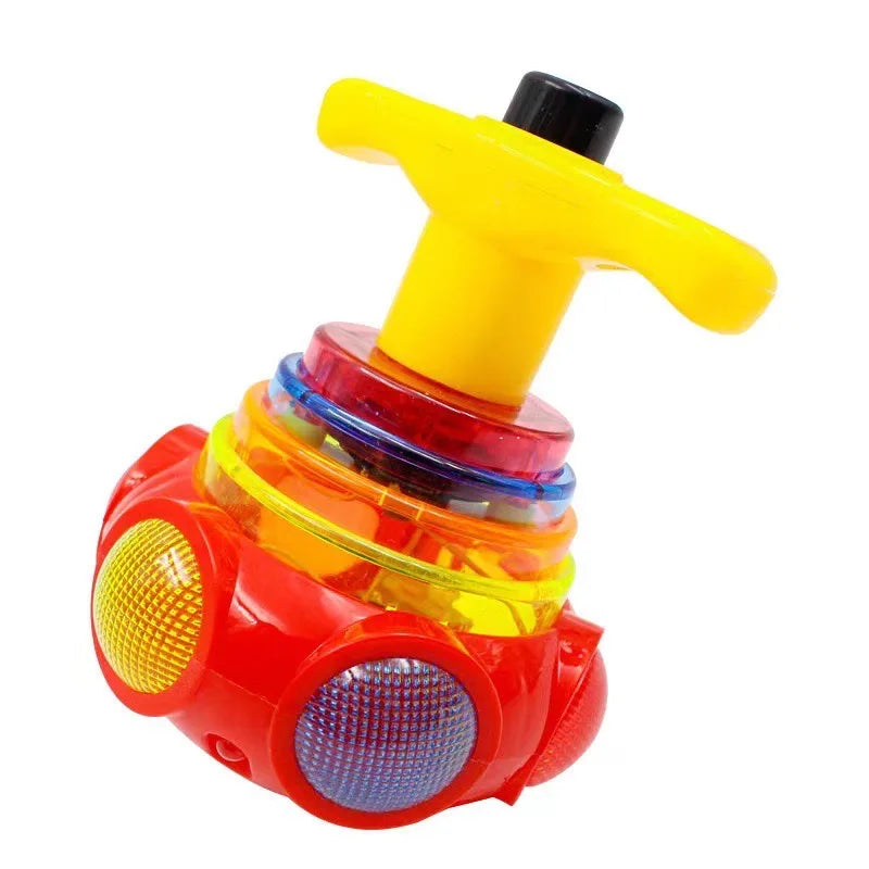1 PC Random Color Luminous Music Rotating